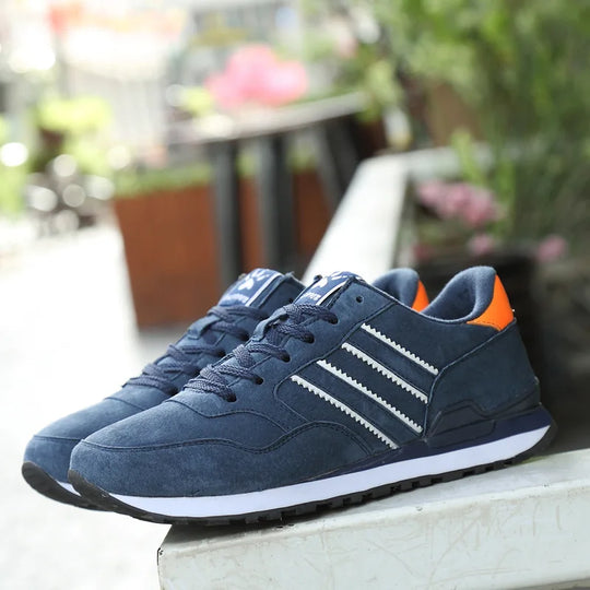 Sneakers Men Casual Shoes Light Suede 2023 New Classic Men Running shoes Outdoor Breathable Mesh Jogging Sport Shoes