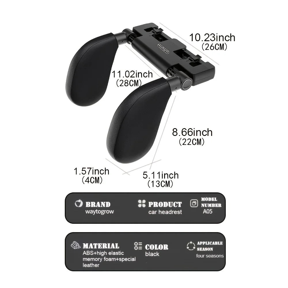 Car Seat Headrest Pillow