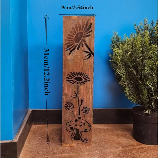 Fairy and Mushroom Garden Column