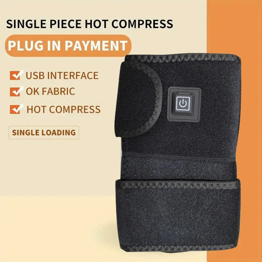 Electric knee heating pad