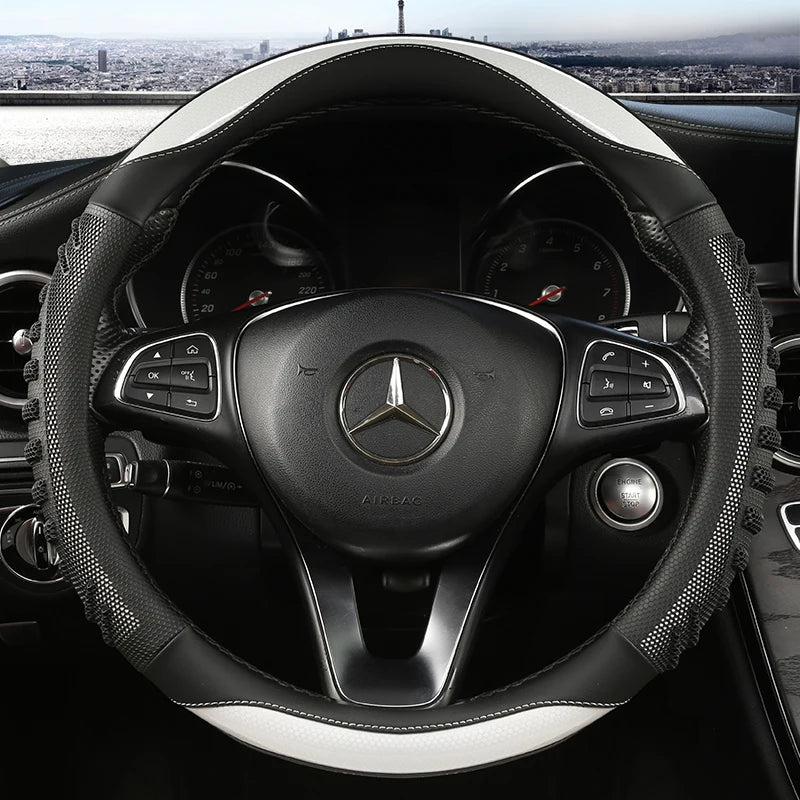 Three-Dimensional Honeycomb Steering Wheel Cover