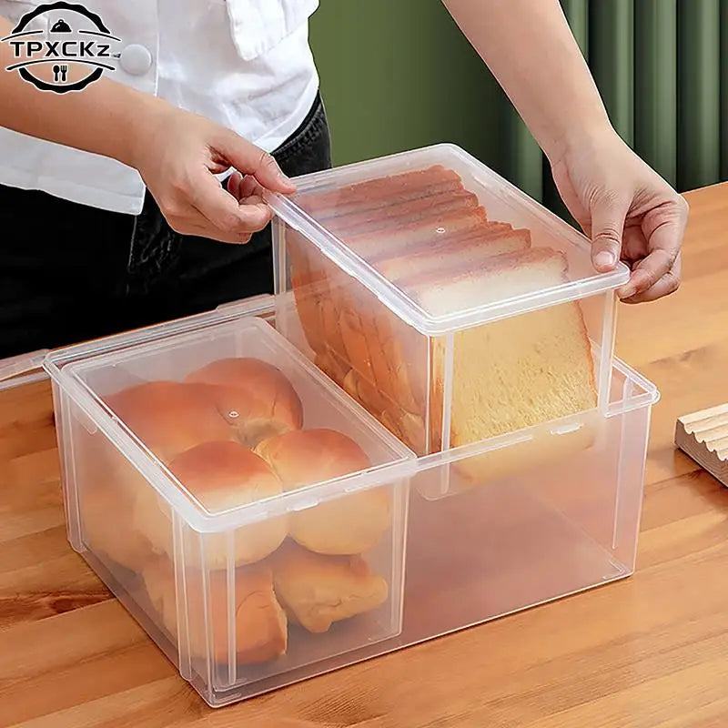 Clear Bread Storage Box