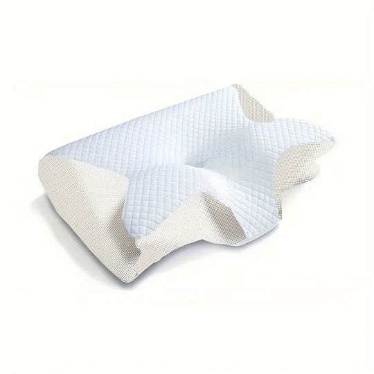 [Ergonomic Neck Pillow] Breathable Ergonomic Neck Pillow for Better Sleep – Cervical Support, Relaxing Contour Design, Ideal for