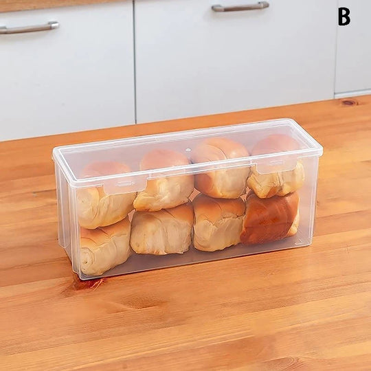 Clear Bread Storage Box
