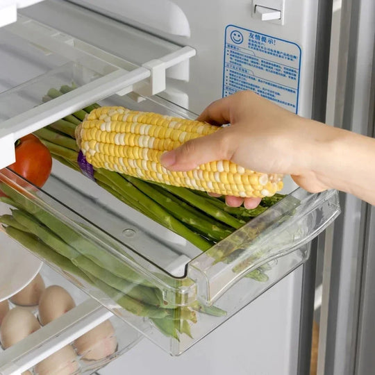 Refrigerator Drawer-Style Food Storage Box