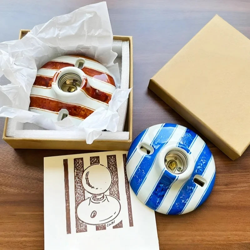 Contemporary Rotro Ceramics Wall Light Lamp Wall Lamp Sconce For Bedroom Living Room Office Indoor Home Decorative Fixture