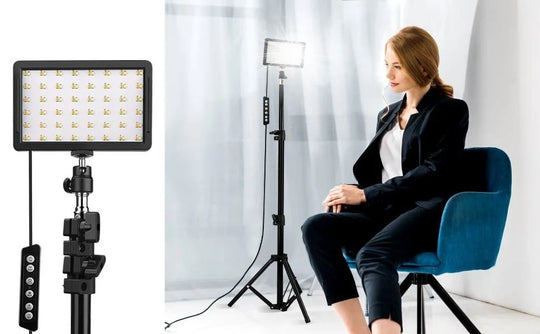 LED Video Light Camera Photography Lighting Kit