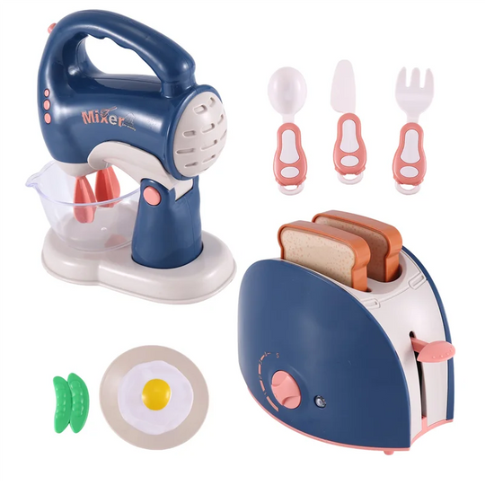 B78B-YH189-4C Simulation Bread Mixer Electric Mixer Machine Children's Small Home Appliances Kitchen Boys And Girls Set