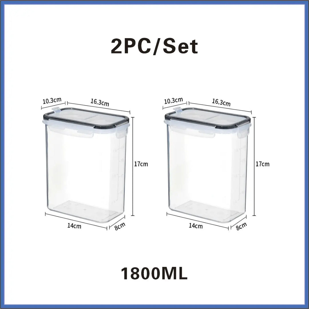 Stackable Food Storage Containers with Lids