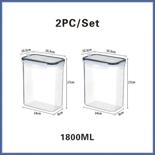 Stackable Food Storage Containers with Lids