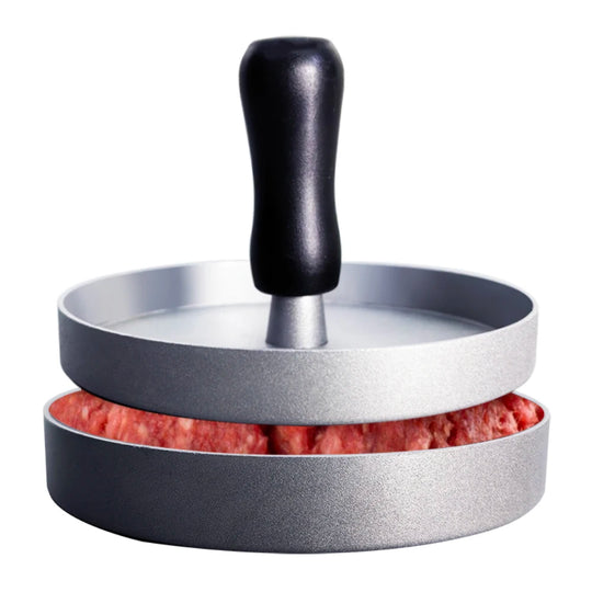 Burger Press Patty Maker Aluminium Hamburger Mold Non-Stick