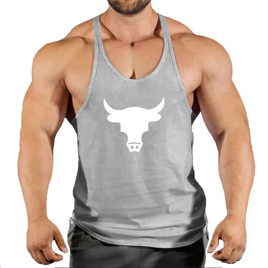 Fitness Man Gym Clothing Bodybuilding Shirt Men Men's Vest Sleeveless Sweatshirt Stringer T-shirts Suspenders Man Top Singlet