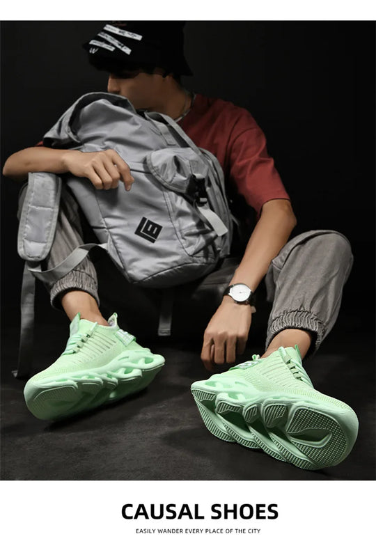 Running Shoes for Men Breathable Sneakers Comfort Soft-Sole Tenis Basketball Shoes Fashion Light Men Sport Shoes Tenis Masculino
