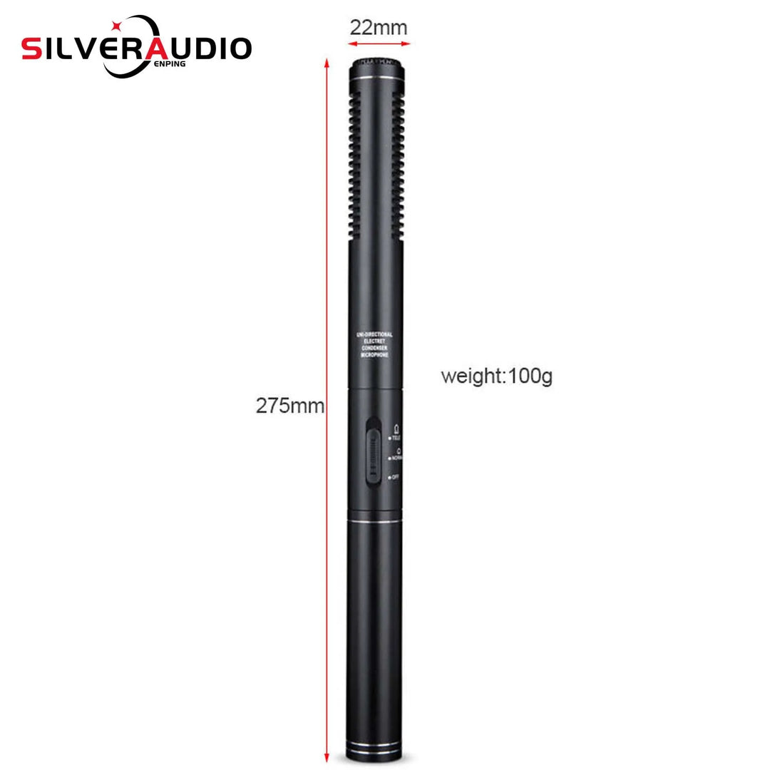 GAM-CF01 Best selling Unidirectional System handheld Interview shotgun Microphone with Sponge Cover