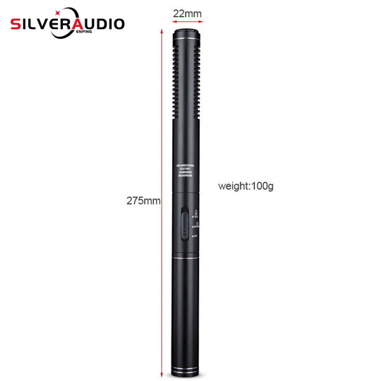 GAM-CF01 Best selling Unidirectional System handheld Interview shotgun Microphone with Sponge Cover