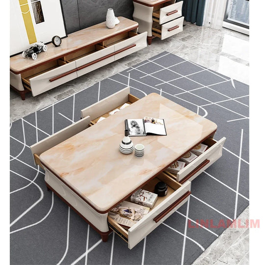 Linlamlim Modern Luxury Living Room Furniture Set