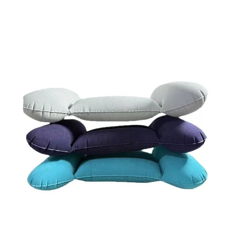 Inflatable Pillow Adjustab  Lumbar Support Pillow for Sleep Suitable for Side Lying and Supine Position