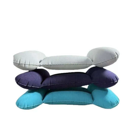 Inflatable Pillow Adjustab  Lumbar Support Pillow for Sleep Suitable for Side Lying and Supine Position