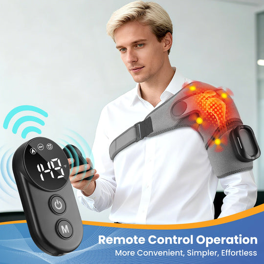 Heated Shoulder Massage Belt