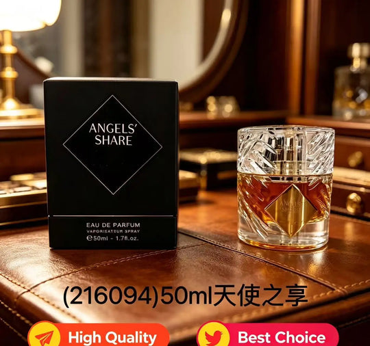 Popular 50ml Angels Share Paradis Unisex EDP Soft Warm Woody Scent Premium Long Wearing Elegant Aroma For Daily Dating