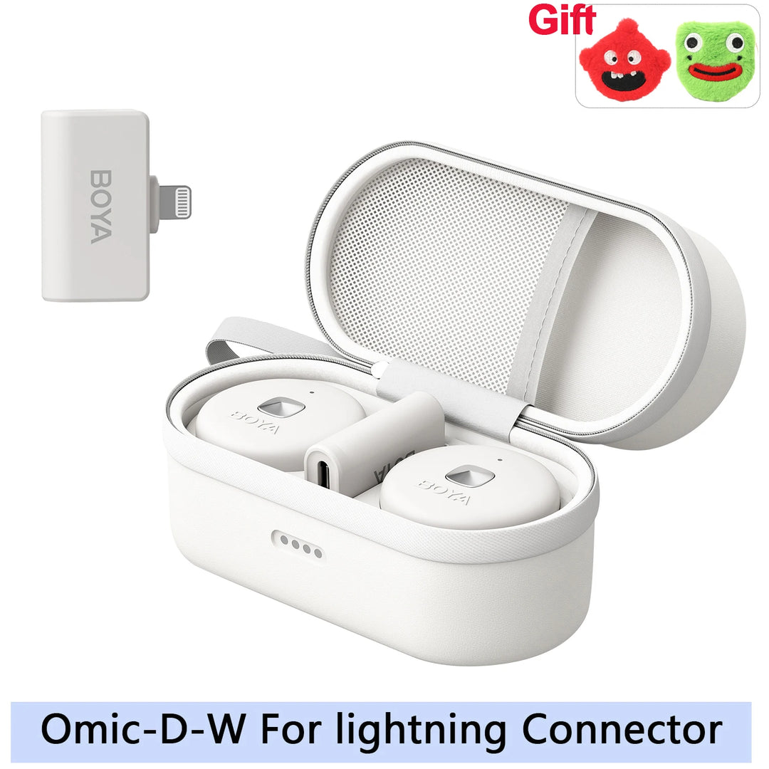 BOYA Omic D/U Wireless Lavalier Lapel Microphone