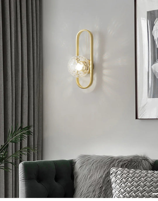 LED Wall Lamp For Luxury Living Room Bedroom Bedside Corridor Aisle Light Hotels Background Home Decorative Wall Sconce 12W