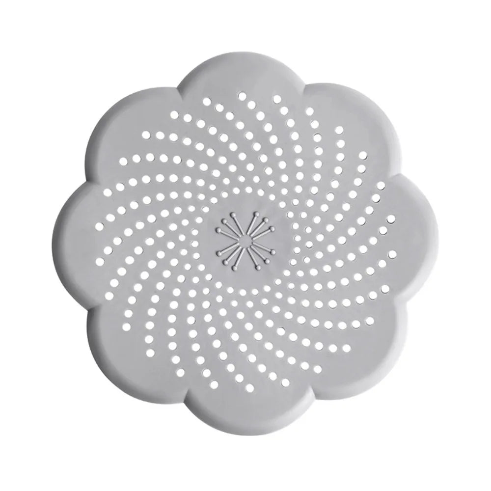 Sink Strainer Silicone Drain Cover Anti Clog Sink Filter for Kitchen Bathroom Hair Catcher Screen Universal Fit Sink Accessories