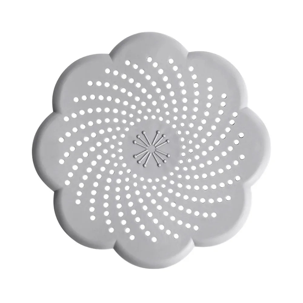 Sink Strainer Silicone Drain Cover Anti Clog Sink Filter for Kitchen Bathroom Hair Catcher Screen Universal Fit Sink Accessories