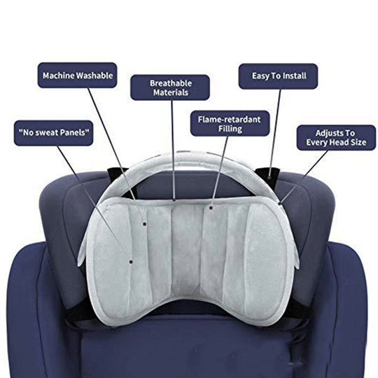 Baby Car Seat Head Support Children Fastening Belt Adjustable Boy Girl Sleep Positioner Baby Saftey Pillows Headrest for Travel