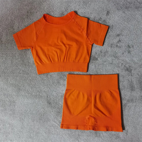 Seamless Women’s Fitness Yoga Set