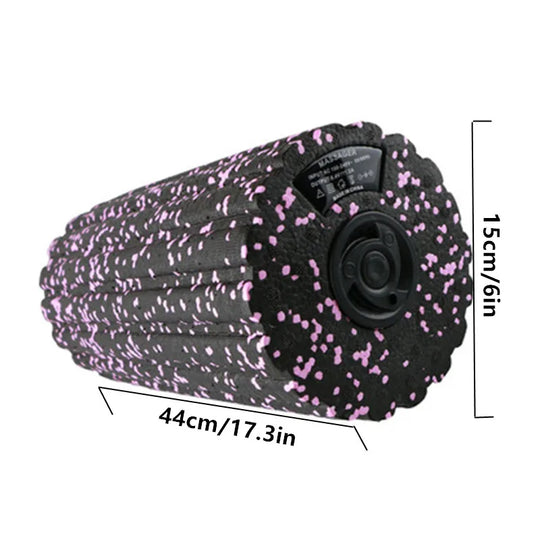 Vibrating Electric Yoga Massage Foam Fitness Roller