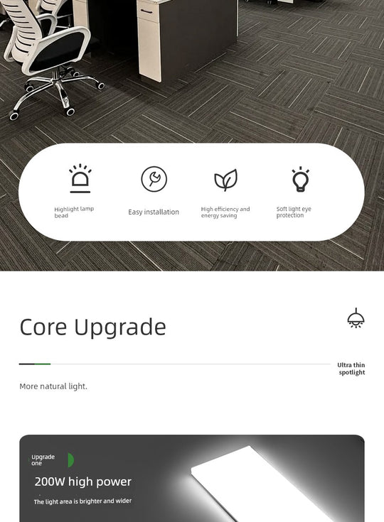 High-Power Three-Proof LED Ceiling Tube Light