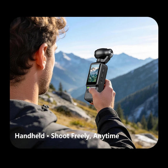 Lenovo HD 4K Action Camera 180° Rotatable For Vlog YouTube Tiktok Girls Record Life Video Recording Entry Portable Action Camera