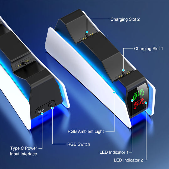 PS5 Controller Charging Station