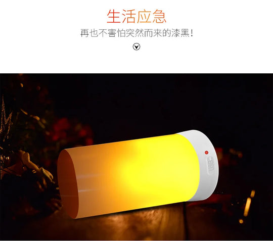 LED Flame Lamps for Room Simulated Flame Night Lights Lava Lamps Indoor Bar Ktv Wedding Decoration for Christmal New Year Gift