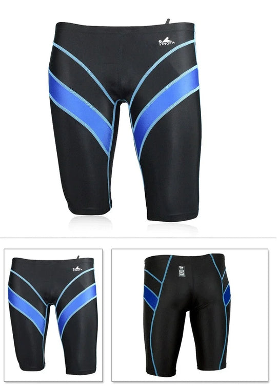 Yingfa FINA Approved Chlorine-Resistant Racing Swim Jammers