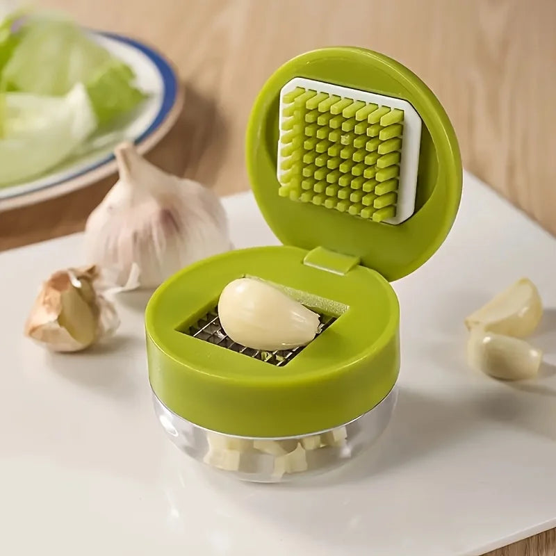 Multifunctional Stainless Steel Garlic Press