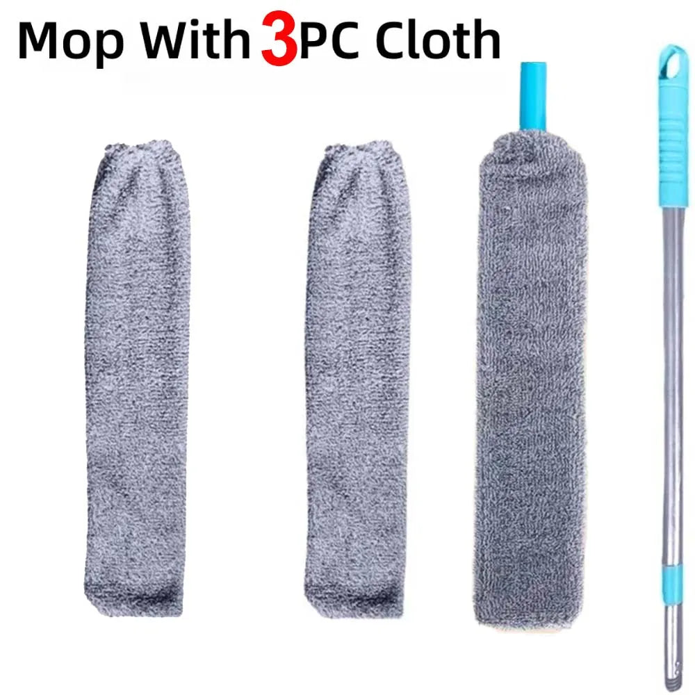Scalable Duster Brush for Household Cleaning ,Long Handle Mop Gap Dust Cleaner Bedside Sofa Brush Corner Remover Home Telescopic