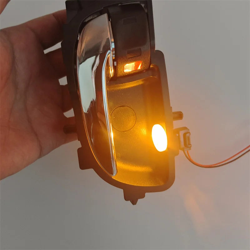 LED Ambient Light Transparent Lamp Body Circular Car Inner Bowl Light Door Handle Lights Handrail Lights Decorative Lamp