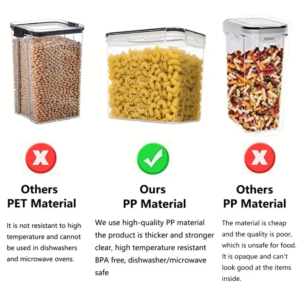 7pcs Airtight Food Storage Containers Set