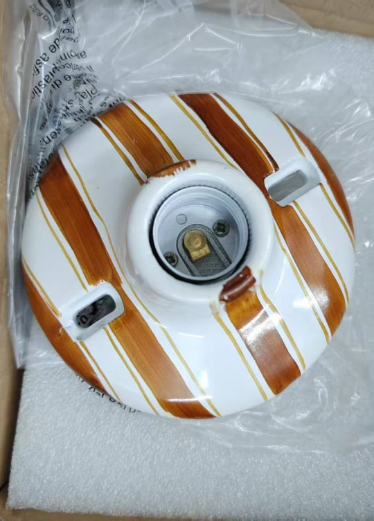 Contemporary Rotro Ceramics Wall Light Lamp Wall Lamp Sconce For Bedroom Living Room Office Indoor Home Decorative Fixture