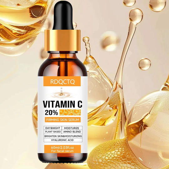 Vitamin C Firming Skin Essence: Day-Night Hydration & Plant Amino Acid Formula for Radiant Complexion