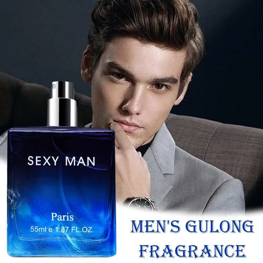 Men's Cologne Perfume Long-lasting Charming Eau De Toilette Gentleman's Blue 55ml Dating & Daily Perfume Gift