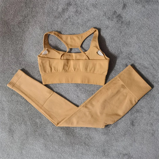 Seamless Women’s Fitness Yoga Set