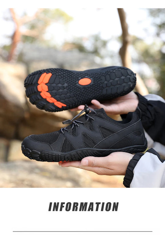 New men's and women's hiking shoes outdoor breathable soft soled hiking shoes bicycle shoes couple hiking shoes