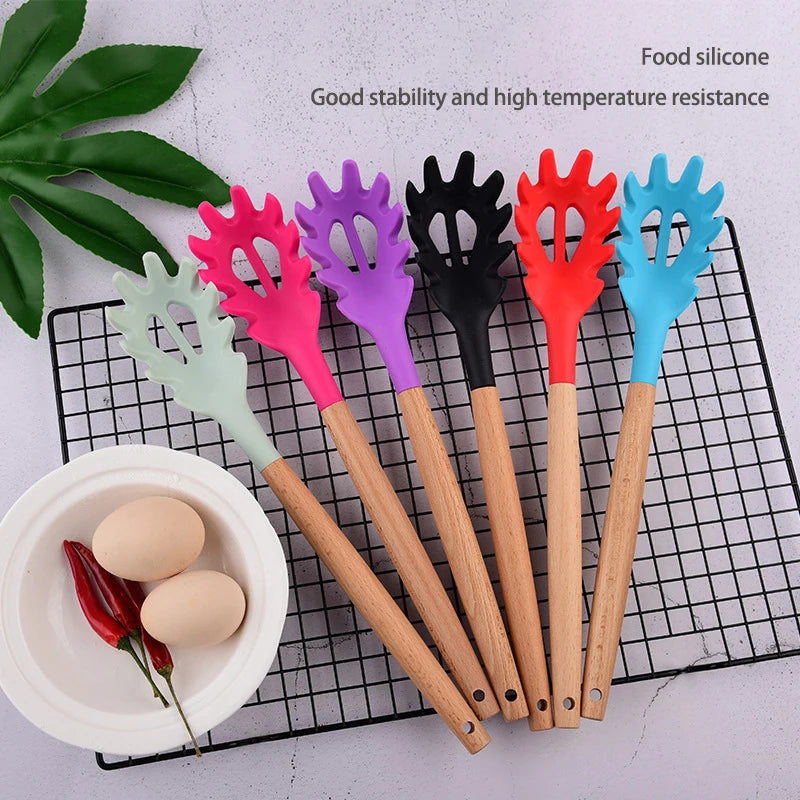 Silicone Noodle Scoop & Pasta Fork