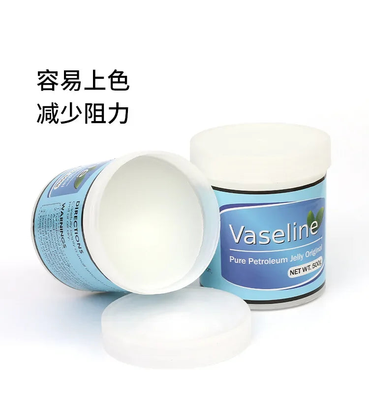 Tattoo Vaseline White Bottle Softens Keratin Skin Lubrication and Auxiliary Coloring Tattoo Embroidery Repair Dry Crack 500g