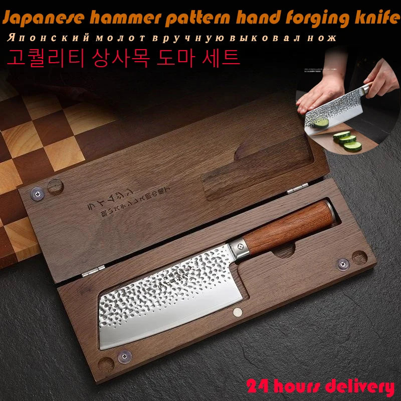 Portable Foldable Cutting Board with Kitchen Knife Set