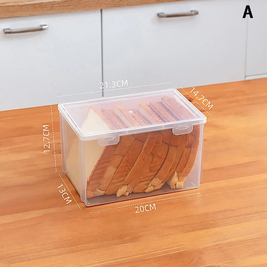 Clear Bread Storage Box