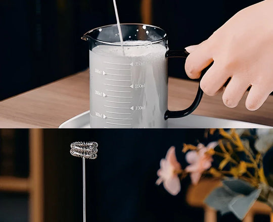 Milk Frother Handheld Cappuccino Maker